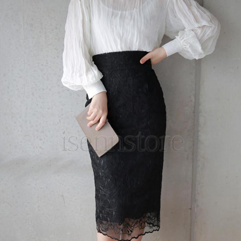 エレガントなタイトスカート スカート 刺繍 レーススカート ミモレ丈 ロング レディース 大人 ハイウエスト ペンシルスカート おしゃれ 高見え エレガントなタイトスカート スカート 刺繍 レーススカート ミモレ丈