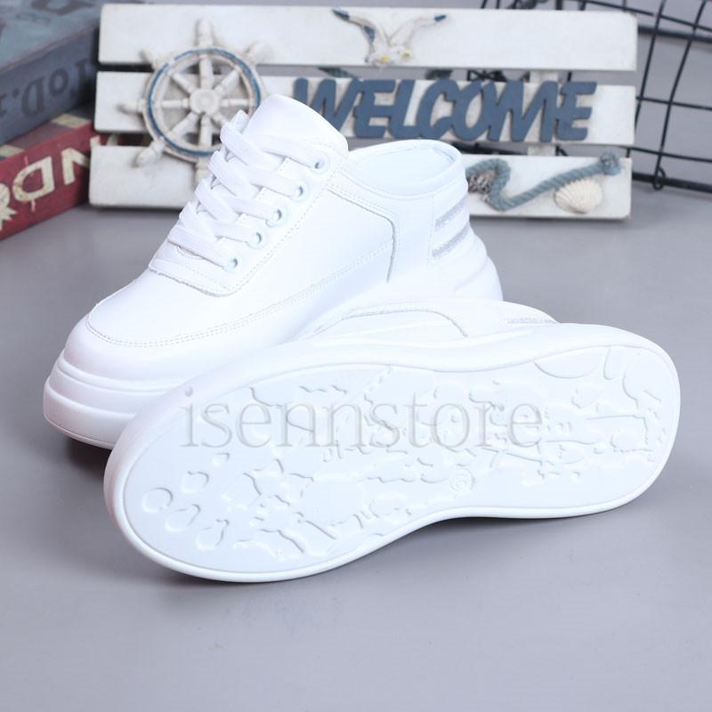 厚底 スニーカー レディースシューズ インソール 8cmヒール