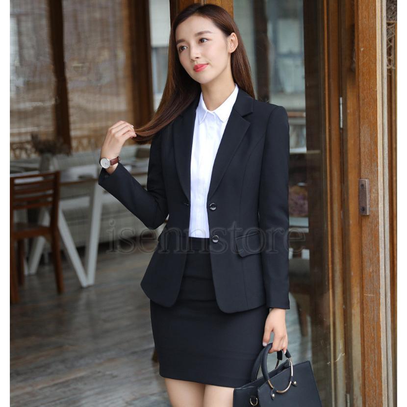 ビジネススーツ スーツ レディース 春夏 秋冬オールシーズン スリムフィット 洗える 事務服 制服 2つボタン フォーマルスーツ リクルートスーツ 就活 オフィス Ine 5430 イセンストア 通販 Yahoo ショッピング