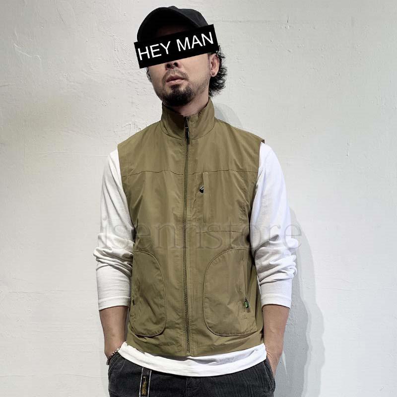 ベスト メンズ 40代 カジュアル メッシュ 多機能 アウトドア お釣り