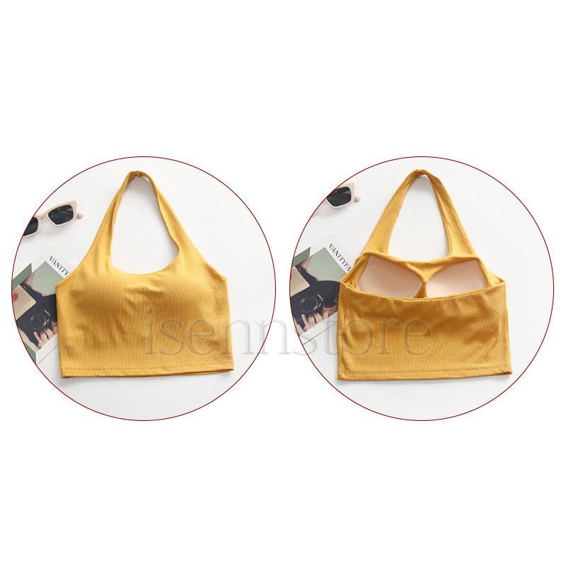 PAN ホルター　トップス　ブラック ホルターネックブラタンクトップ｜ユニクロの通販｜&mall