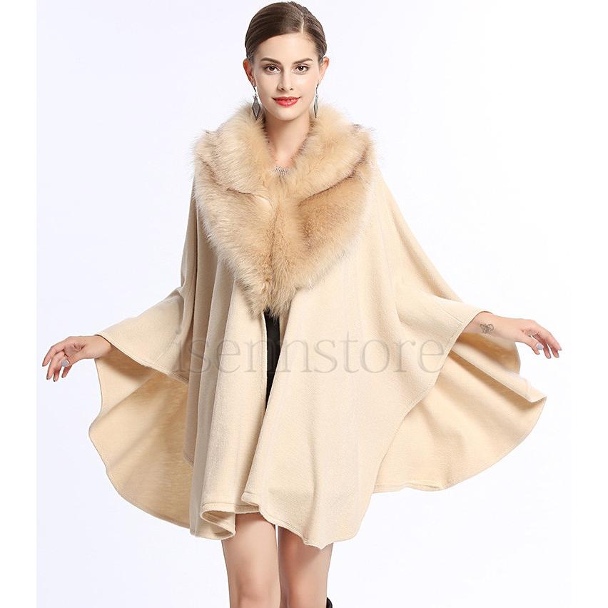 ボレロ ファー襟ケープ 結婚式 フォーマル 普段着 エレガント