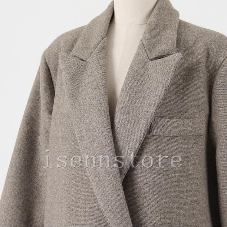 Filomo ［フィローモ］ ウール カシミヤ ラップ コート ロング丈 バイ