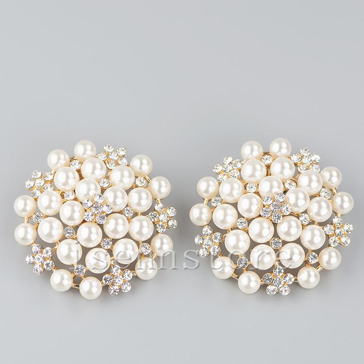 シューアクセサリー ゴージャス 上品 パール ビジュー シューズ