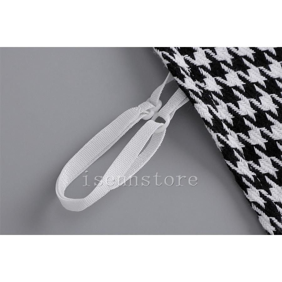 千鳥格子 レディース 付け襟 つけ衿 付け衿 つけ襟 千鳥柄 チェック柄