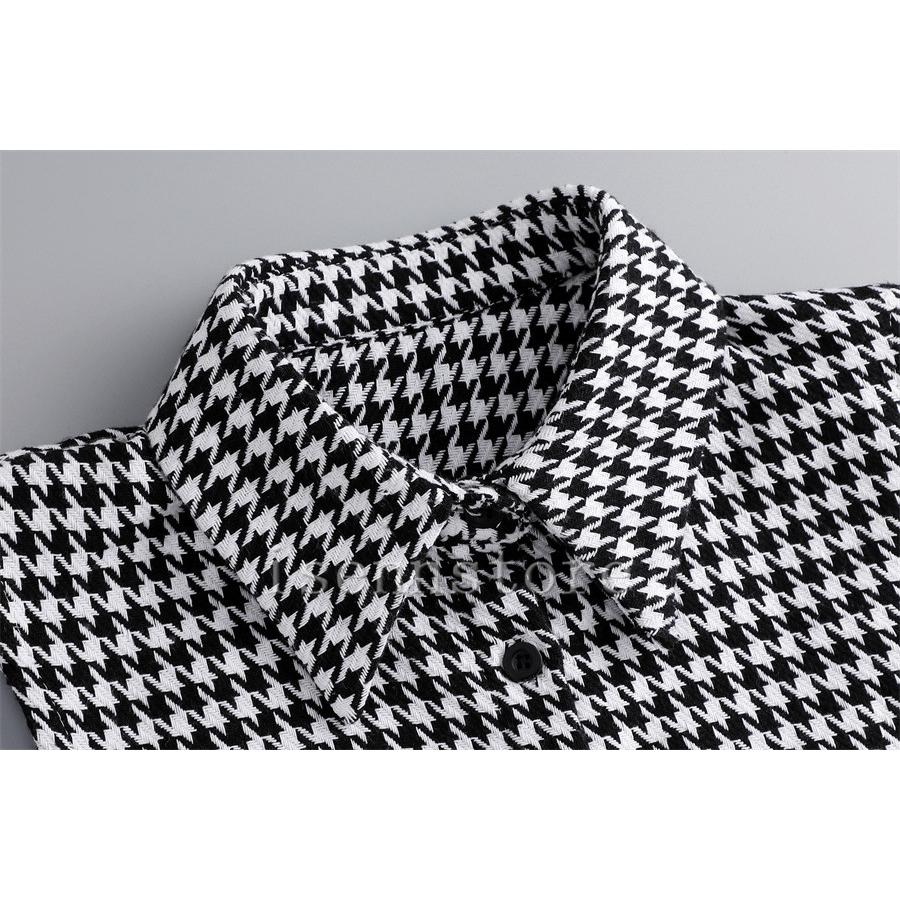 千鳥格子 レディース 付け襟 つけ衿 付け衿 つけ襟 千鳥柄 チェック柄