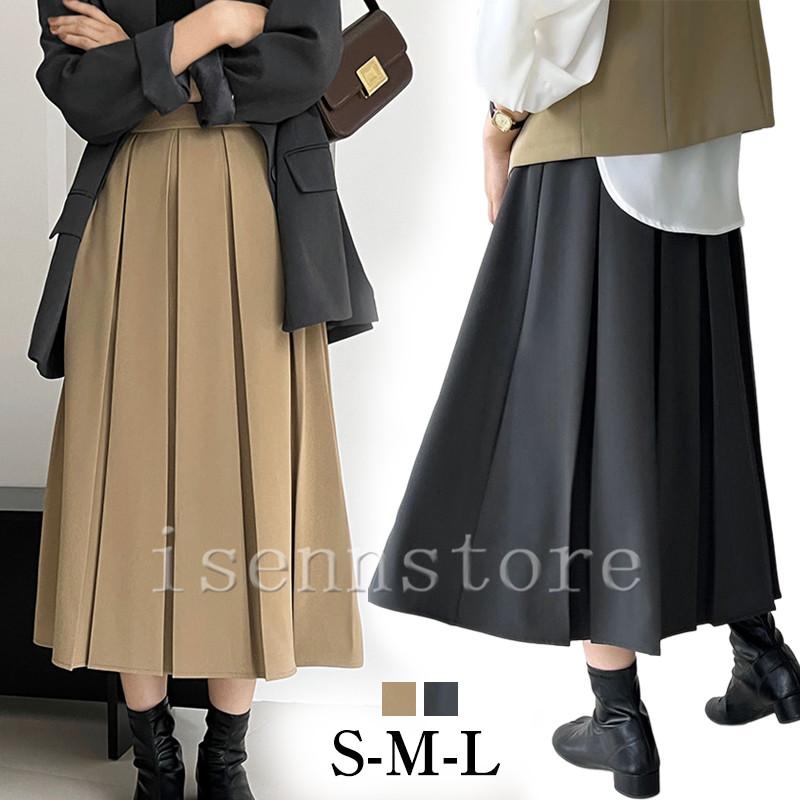 ビアズリー　タックロングスカート BEARDSLEY（ビアズリー）の「ウエストリブタックスカート