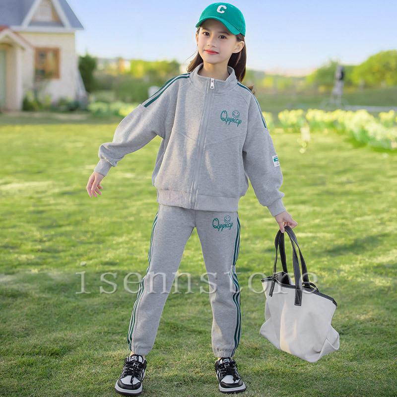 キッズ セットアップ 上下セット 女の子 スウェット パーカー パンツ 