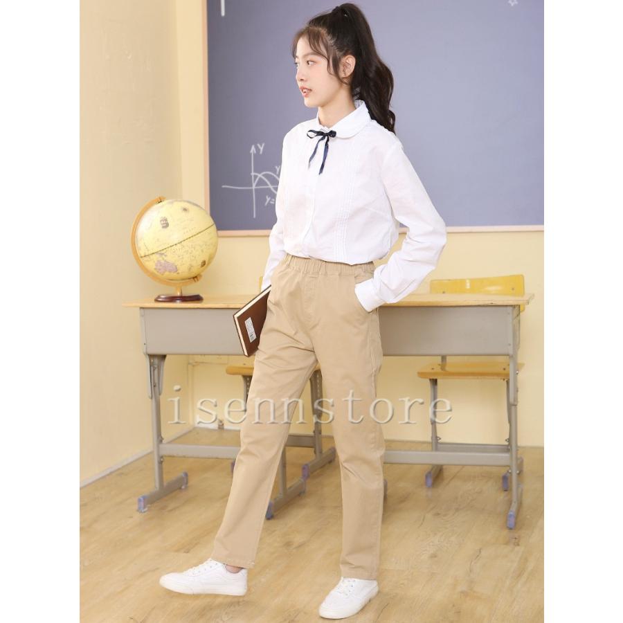 サージノータック 制服 スクール ロングパンツ キッズ 男の子 女の子