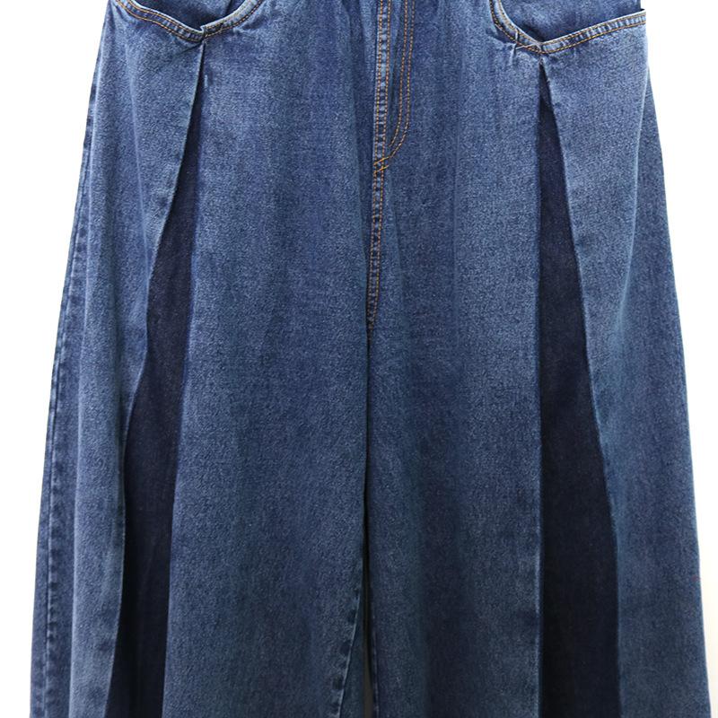 ワイドパンツ デニム 異素材切替 ボトムス レディース 9分丈 デニムガウチョパンツ ウエストゴム 大きいサイズ スカーチョ 切りっぱなし ストレート 着回し : ine-7208 : イセンストア - 通販 - Yahoo!ショッピング ワイドパンツ デニム 異素材切替 ボトムス レディース 9分丈 デニムガウチョパンツ ウエストゴム 大きいサイズ スカーチョ 切りっぱなし ストレート 着回し : ine-7208 : イセンストア - 通販 - Yahoo!ショッピング