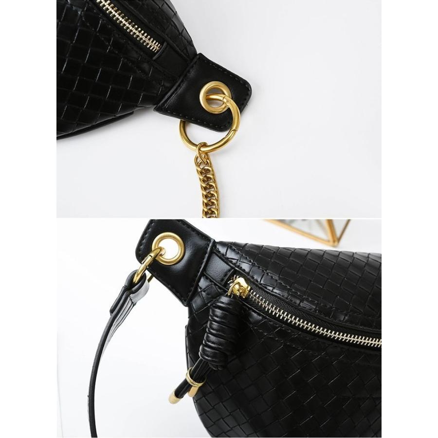 ボディバッグ ワンショルダーバッグ ウエストバッグ ウエストポーチ PU