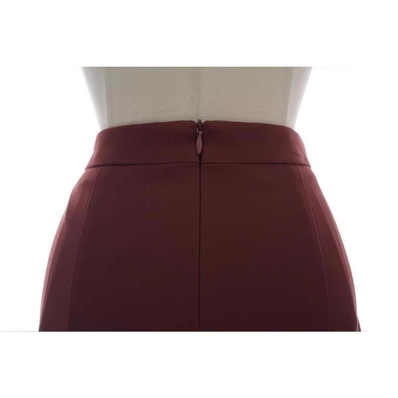 ボトムス スカート 膝下 ミモレ丈 タイトスカート レディース ハイ