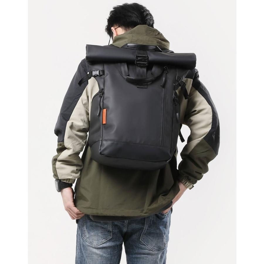 リュック メンズ 16L ビジネス 撥水 A4 サイズ ノートPC 15.6インチ