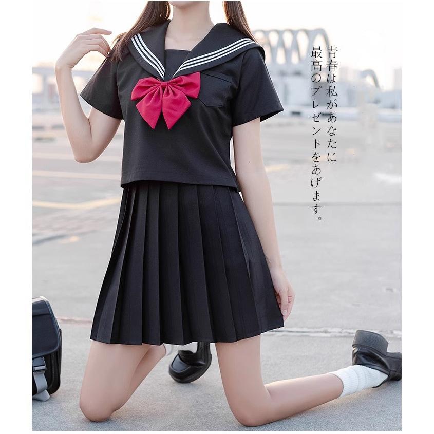 コスプレ セーラー服 長袖 半袖 女子高生 JK コスチューム 制服 人気