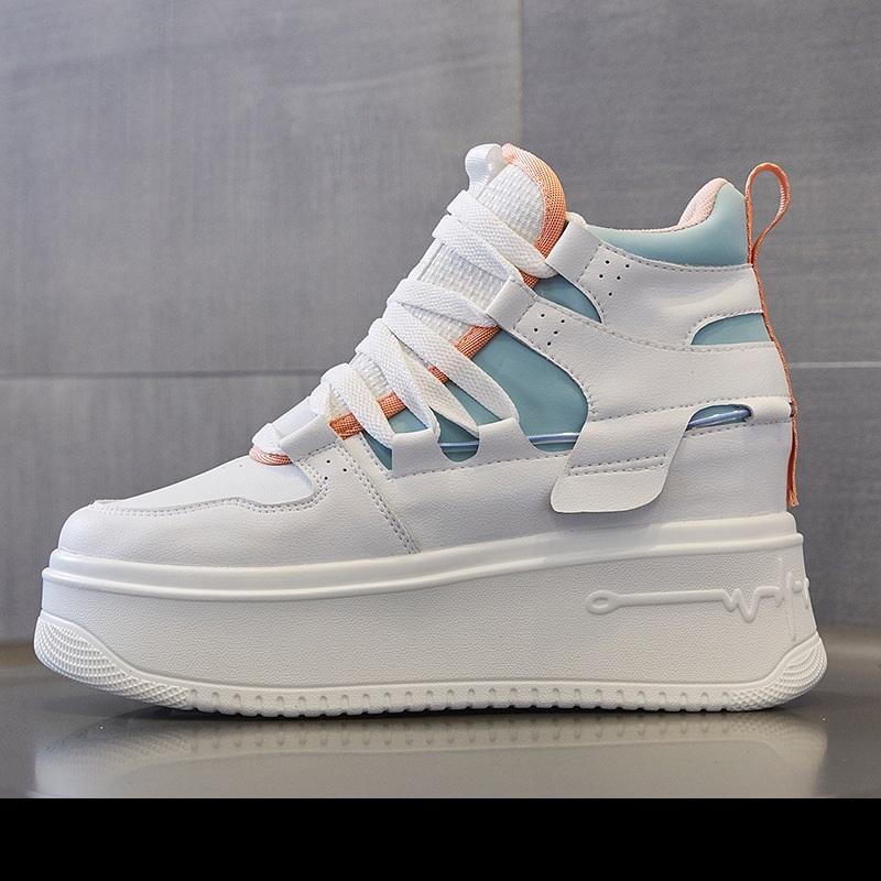 厚底 スニーカー レディース インヒールスニーカー 人気 8cmヒール