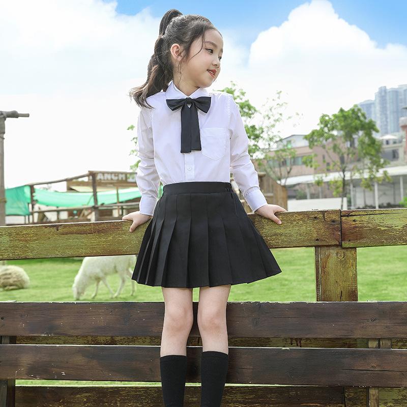 キュロットスカート キッズ 女の子 レトロ チェック柄 無地 プリーツスカート ガールズ スクール 制服 女子 スカート かわいい 子供服 小学生 100cm〜160cm｜isenn｜17