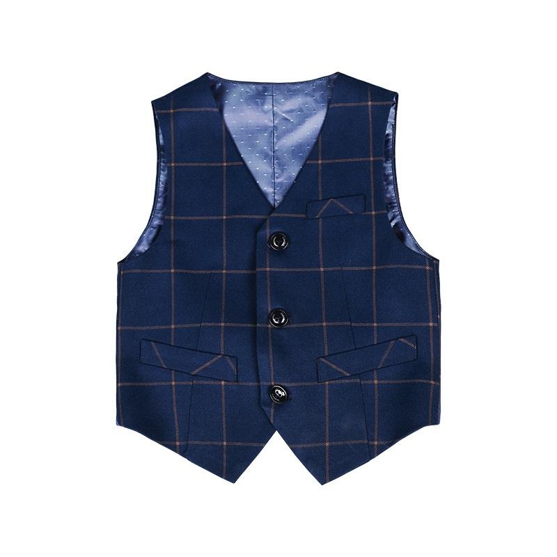 hitomi！キッズ チェック柄 ブレザーとベストセット hitomi様専用！キッズ チェック柄 ブレザーとベストセット キッズ服