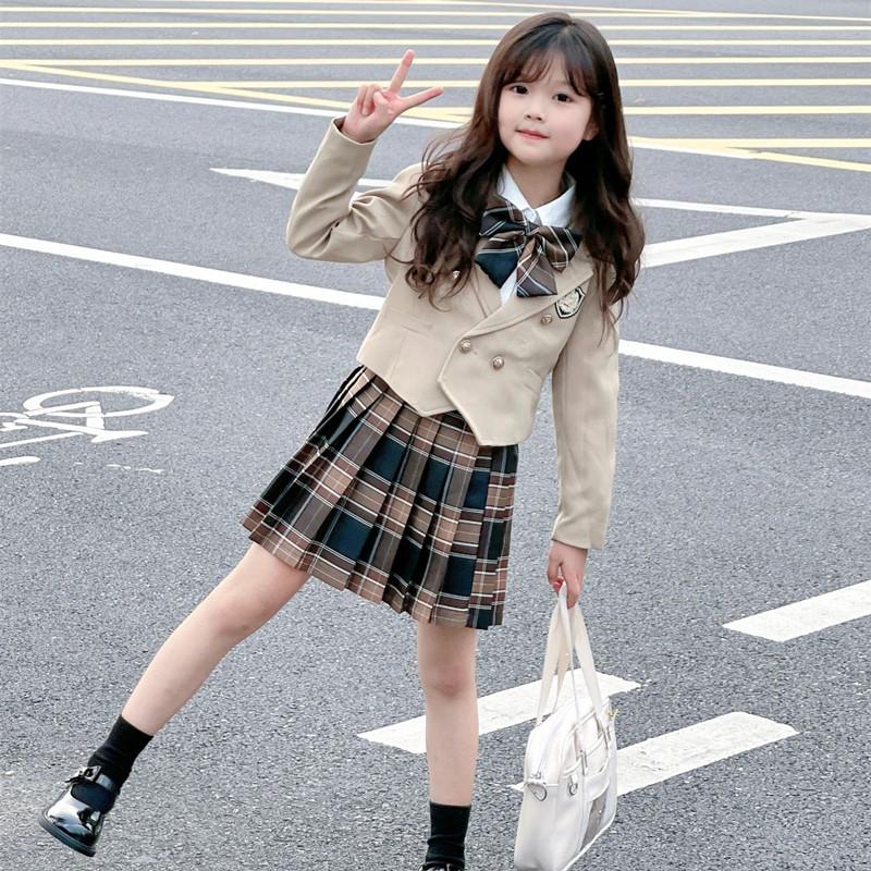 女の子 入学式 卒業式 スーツ リボン付き お嬢様 セレモニースーツ