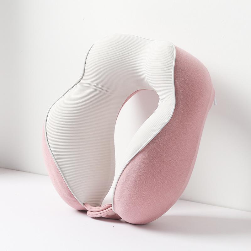 ネックピロー 飛行機 首枕 携帯枕低反発クッション neck pillow
