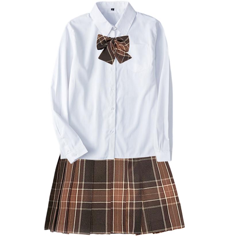 制服 コスプレ 大きいサイズ 女子高生 高校生 制服シャツ プリーツ
