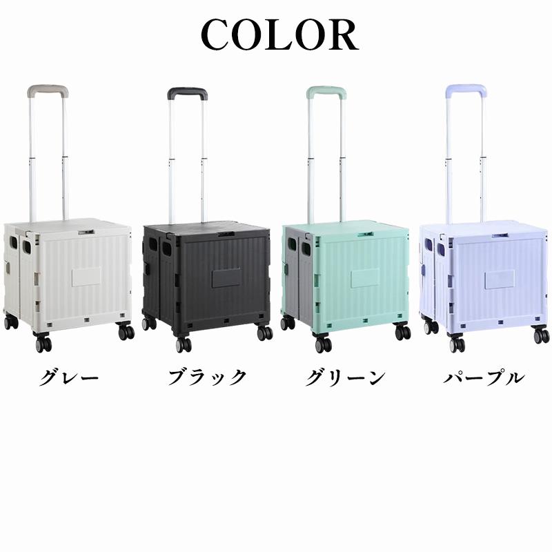 キャリーカート 折畳み カート 簡単組み立て ショッピングカート 荷物