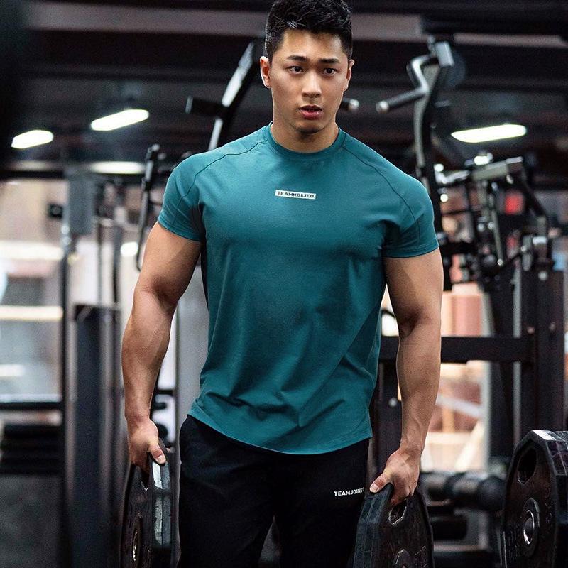 Tシャツ ストレッチ 半袖 ジムウェア メンズ フィットネス