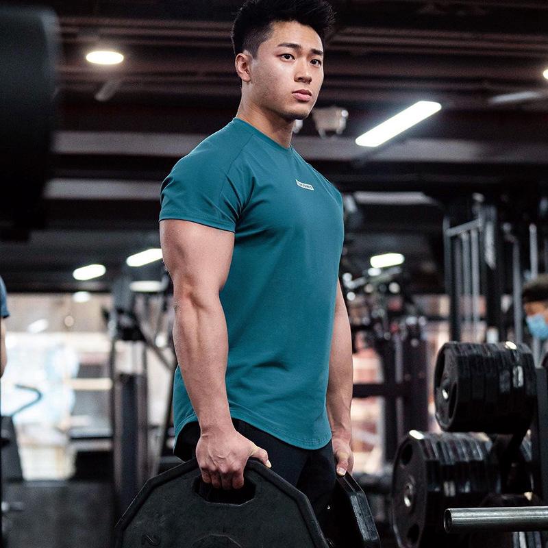 Tシャツ ストレッチ 半袖 ジムウェア メンズ フィットネス