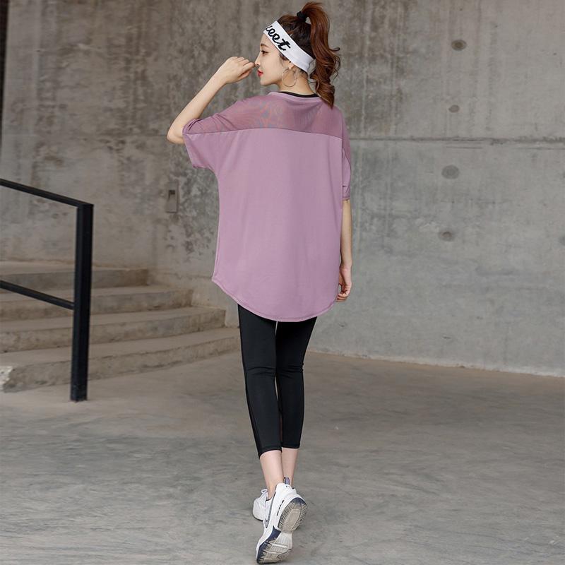 半袖 Tシャツ ヨガウェア トップス ヨガトップス レディース スポーツ