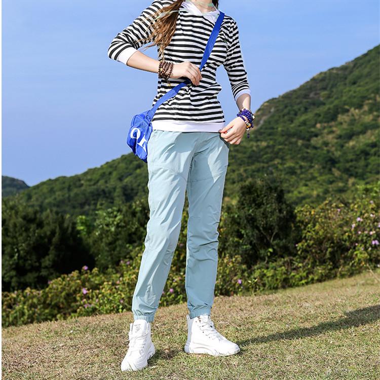 トレッキングパンツ 登山ズボン レディース 薄手 撥水 速乾 ロング