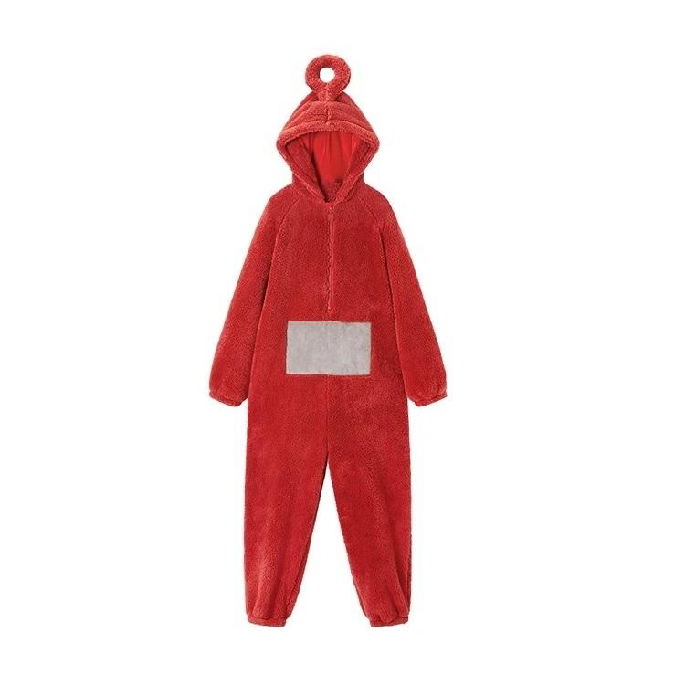 着ぐるみ パジャマ 大人用 テレタビーズ フランネルパジャマ もこもこ