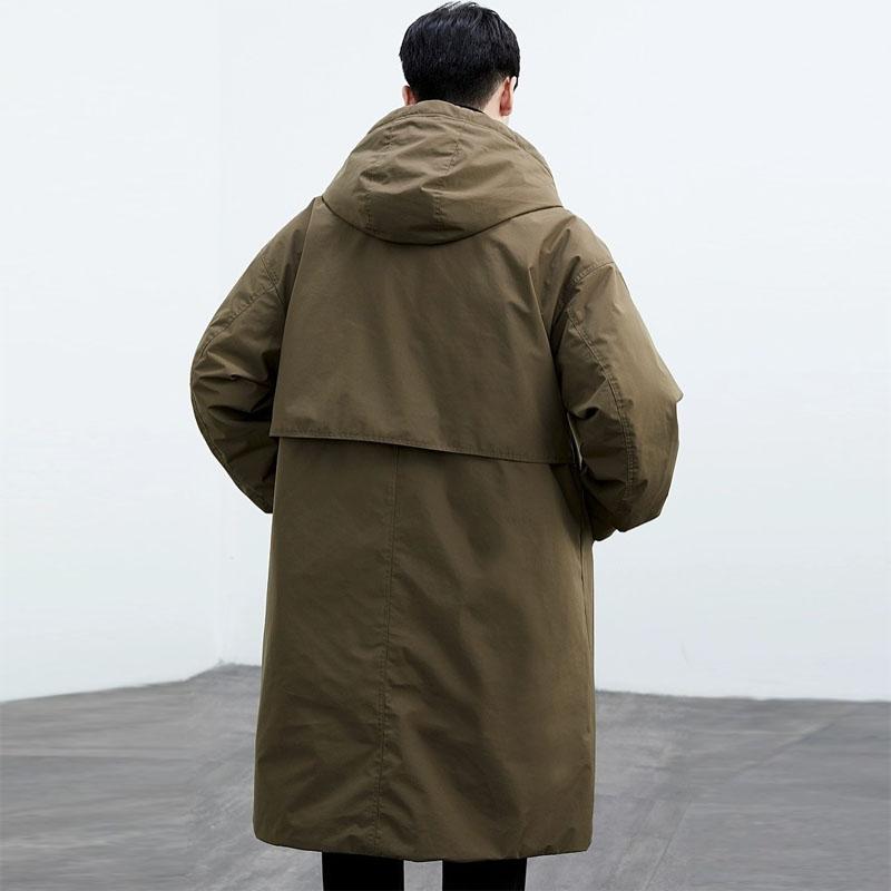 モッズコート メンズ ロング ミリタリージャケット 冬服 中綿入り 防寒 
