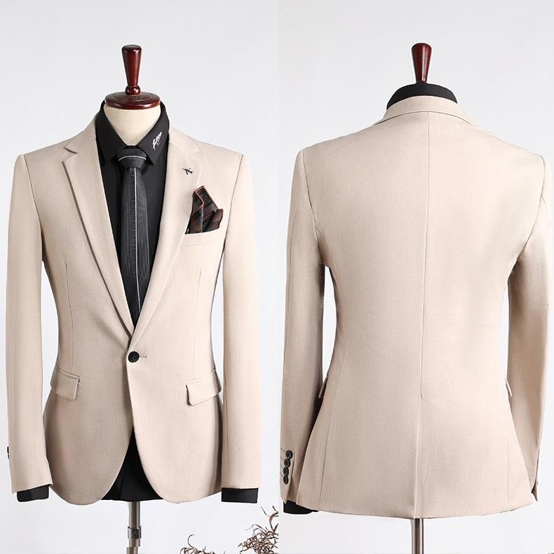 メンズ スーツ セットアップ スリム 2ツボタン オールシーズン