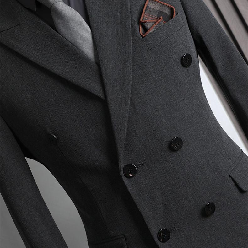 スタイリッシュスーツ メンズ スーツ 礼服 ダブルスーツ 2つボタン