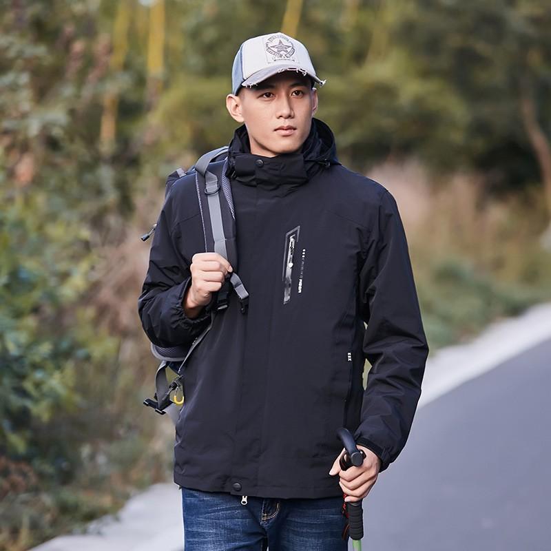 メンズ レディース アウトドアウェア 登山服 3way 取り外し 裏フリースマウンテンパーカー 防寒 防水 ハイキング キャンプ カップル 男女兼用 Juy 2446 イセンストア 通販 Yahoo ショッピング