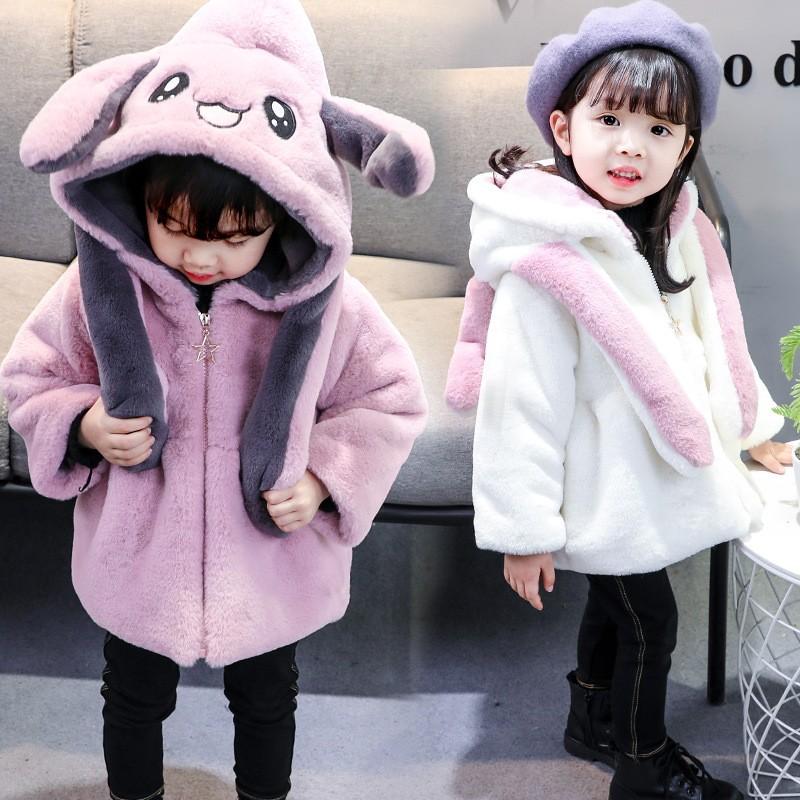 女の子 冬服 もこもこ アウター 1歳2歳3歳4歳 フェイクファーコート 可愛い 毛皮コート フード付き 厚手 秋冬 子供コート 通園 通学 子供ジャケット 中綿 Juy 2911 イセンストア 通販 Yahoo ショッピング