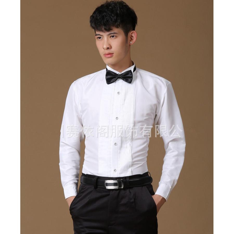 ドレスシャツ フォーマル ワイシャツ レギュラー メンズ 長袖 パーティー ステージ ダンス 衣装 ブライダル ユニフォーム 紳士服 二次会 演出服 Juy 4286 イセンストア 通販 Yahoo ショッピング