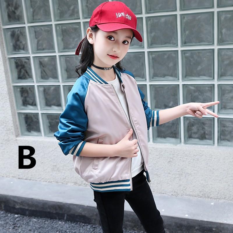おしゃれ子供服 スカジャン 女の子 アウター ブルゾン キッズ ジュニア 刺繍ジャケット ジャンパー スタジャン 子供用 薄手 ジップアップ 長袖 アウター通学 Juy 4403 イセンストア 通販 Yahoo ショッピング