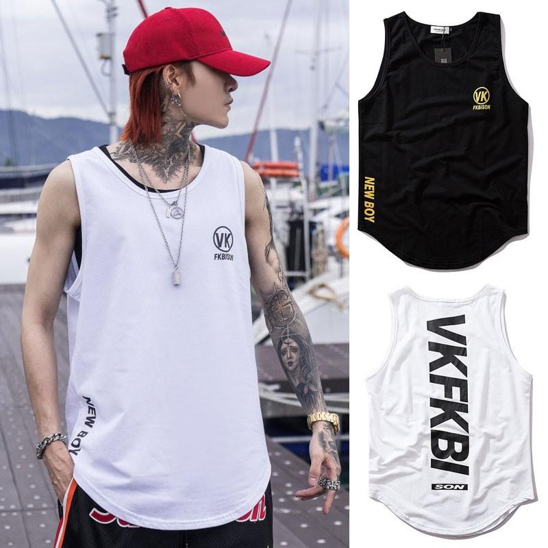 新作 Tシャツ ノースリーブ 夏 トップス メンズ タンクトップ カジュアル おしゃれ Hiphop アメカジ 英字プリント スポーツ 運動 トレーニングウェア May 1038 イセンストア 通販 Yahoo ショッピング