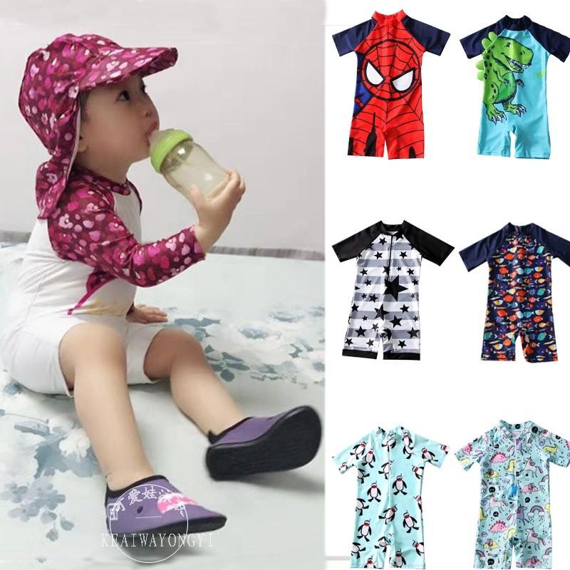 子供 水着 男の子 キッズ オールインワン 長袖 ラッシュガード ショートパンツ ロンパース 男児 こども水着 ベビー 80 90 100 110 1cm May 14 イセンストア 通販 Yahoo ショッピング