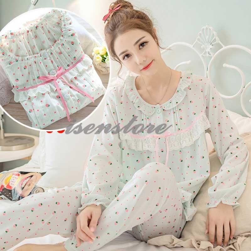 マタニティ パジャマ 前開き 秋 入院 産後 授乳パジャマ 長袖 授乳口付 大きいサイズ イチゴ柄 可愛い 上下セット ルームウェア 寝巻き 妊婦服 May 1649 イセンストア 通販 Yahoo ショッピング