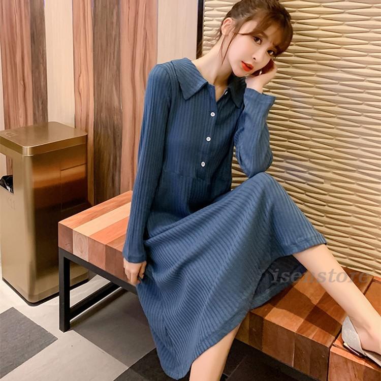 お気にいる マタニティ ワンピース 襟付きリボン セーターロングワンピース 長袖 レトロ ガーリー フェミニン 大人 可愛い マタニティウェア お出か 欠品カラー再入荷 Www Iacymperu Org