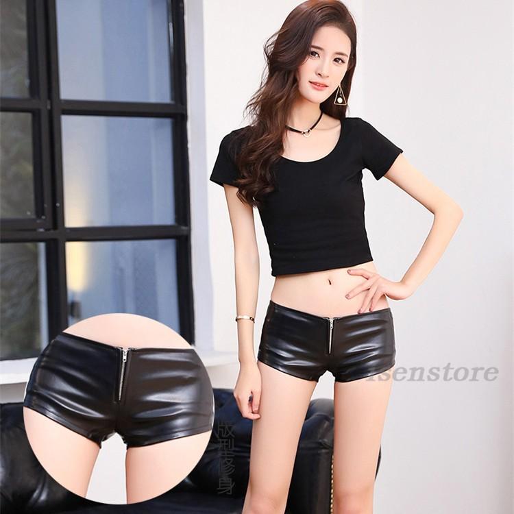 フェイクレザーショートパンツ ダンス衣装 セクシー マイクロミニショートパンツ レディース 短パン ローライズ ホットパンツ 無地 ストレッチ タイト May 2908 イセンストア 通販 Yahoo ショッピング