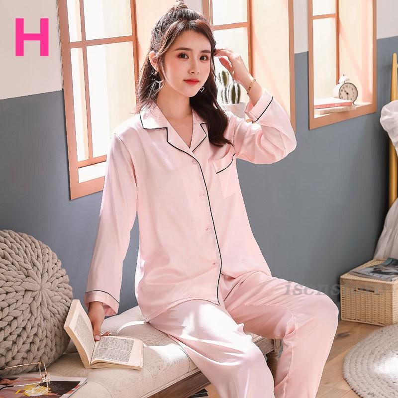 ペアパジャマ シルク 絹 春秋 長袖 ルームウェア レディース メンズ シルクパジャマ おしゃれ 前開き 上下セット カップルパジャマ 部屋着4colors May 3046 イセンストア 通販 Yahoo ショッピング