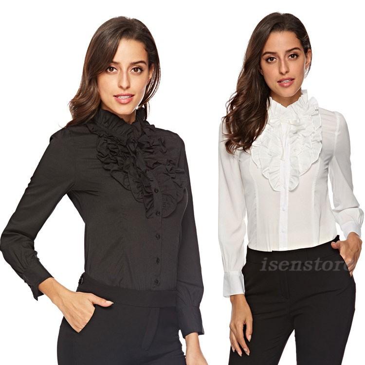 胸元フリル ブラウス リボン付き シフォンシャツ レディース 長袖 ボディシャツ つなぎ オフィス Ol 結婚式 ファッション トップス ブリファーシャツ 2色 May 3571 イセンストア 通販 Yahoo ショッピング