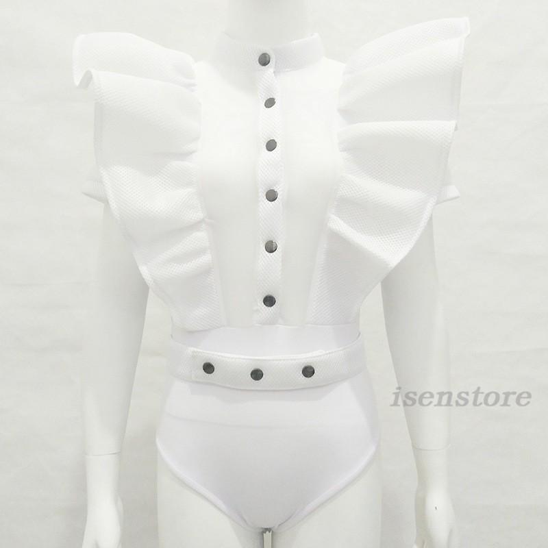 セクシー トップス 女性オールインワン メッシュ切替 シースルー