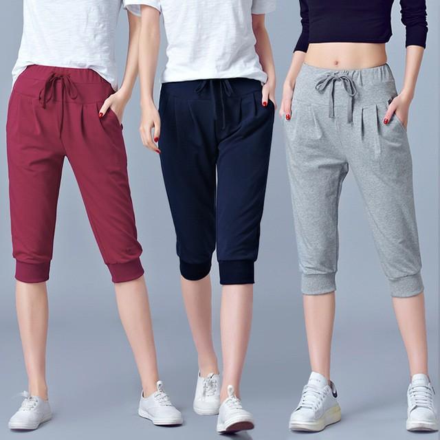 スウェットパンツ 綿混 クロップドパンツ 7分丈 ハイウエスト レディース ハーフパンツ 薄手 カジュアル スポーツ ジョガーパンツ ストレッチ ジャージ May 58 イセンストア 通販 Yahoo ショッピング