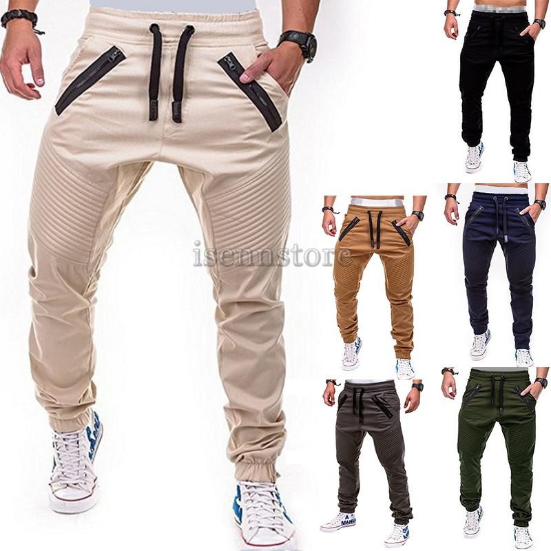 カーゴパンツ メンズ ワークパンツ 作業着 チノパン サルエルパンツ 無地 ミリタリー バイカー風 カジュアル ウエストゴム スポーツパンツ メンズファッション Mmay 4023 イセンストア 通販 Yahoo ショッピング