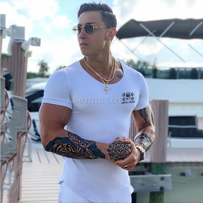 Off 男性用 吸汗速乾 筋トレ スポーツ フィットネスウェア メンズ 夏 半袖 ｔシャツ トレーニング アウトドア ランニングウェア ストレッチ スリム ジム おしゃれ Supplystudies Com