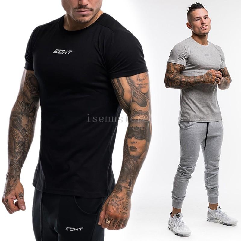 メンズ トップス ｔシャツ 半袖 ファッション コットン おしゃれ スポーツ 夏 フィットネスシャツ 男性用 カジュアル トレーニング 無地 ドライ ジムウェア Mmay 4844 イセンストア 通販 Yahoo ショッピング