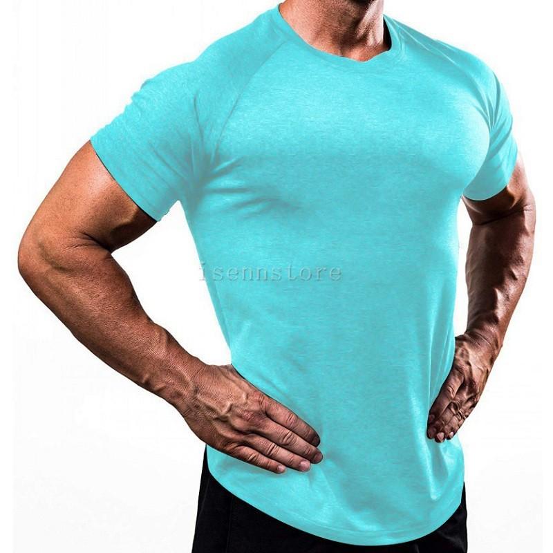 Tシャツ メンズスポーツウェア 半袖 タイトフィット 超ストレッチ 夏 フィットネスシャツ 無地 トップス トレーニングウェア カジュアル ジム 筋トレ 速乾 Mmay 4846 イセンストア 通販 Yahoo ショッピング
